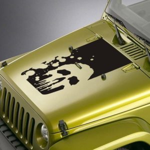 punisher skull jeep blackout decal sticker