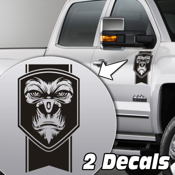 gorilla truck door/fender decal sticker kit