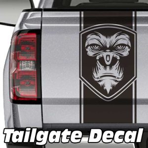 gorilla badge truck tailgate decal sticker