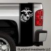 eagle globe usmc marines truck bed stripe decal