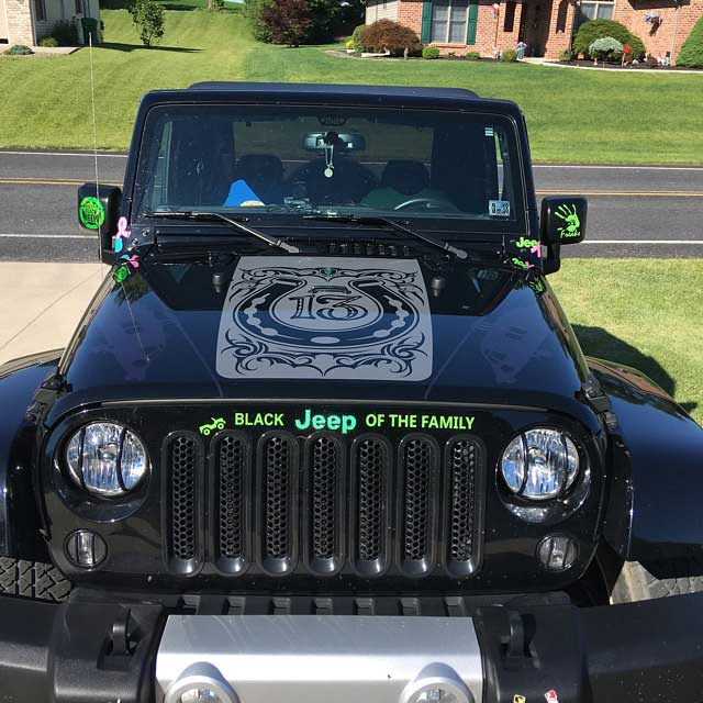 The Best Jeep Wrangler Army Decals On The Web - Jeepazoid